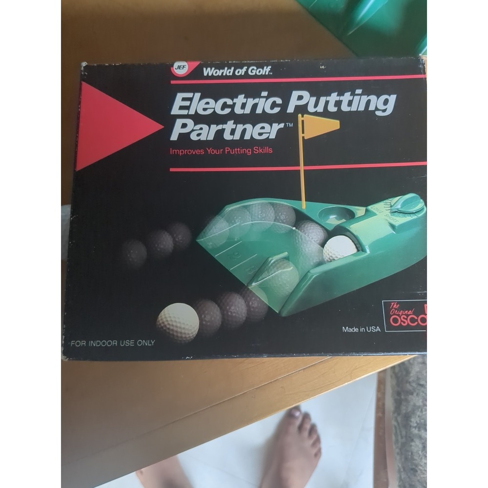 World‎ Of Golf Electric Putting Partner W/ Ball Return Putting Aid